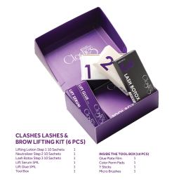 CLASHES LASHES & BROWS LIFT KIT