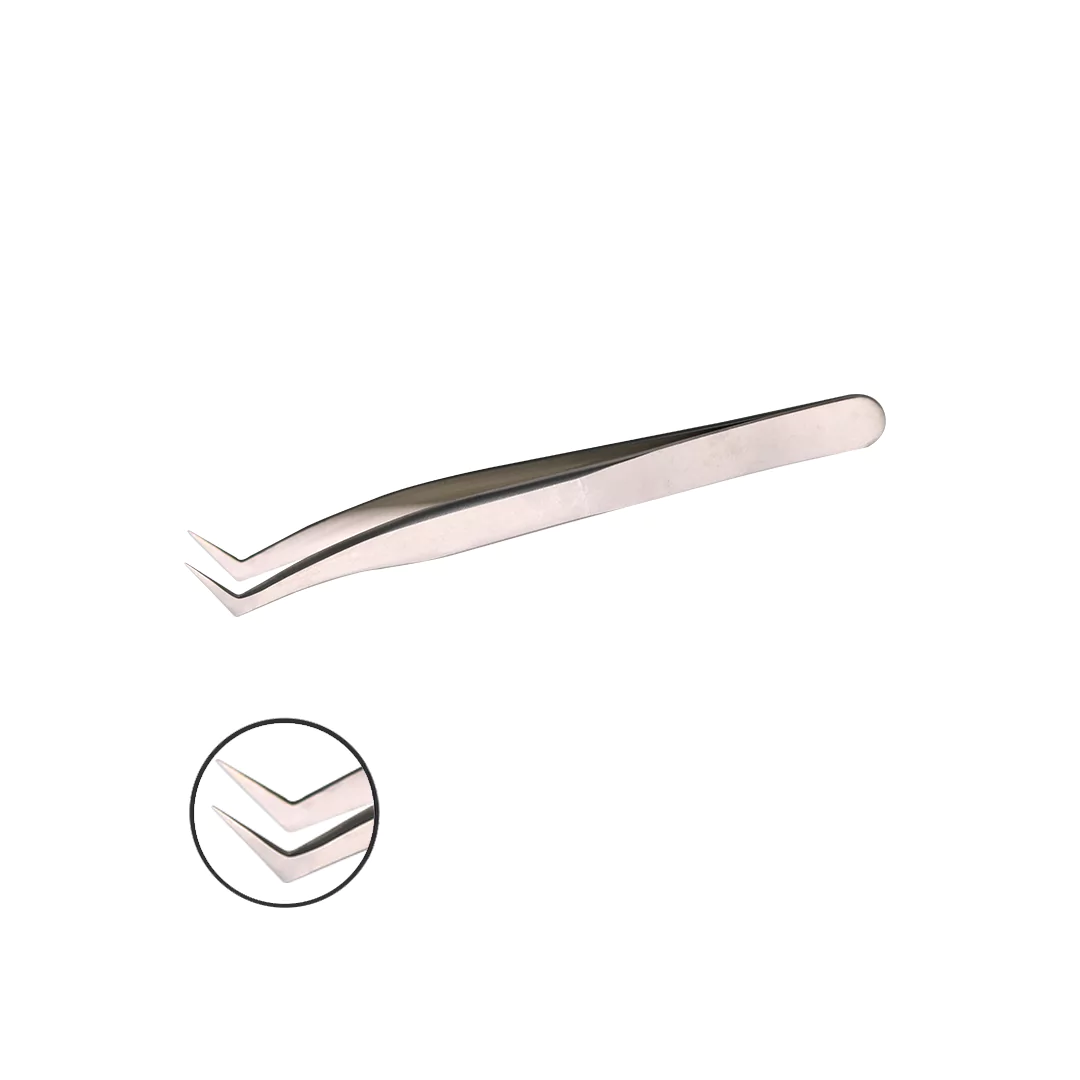 CLASHES Tweezer Curved L Type